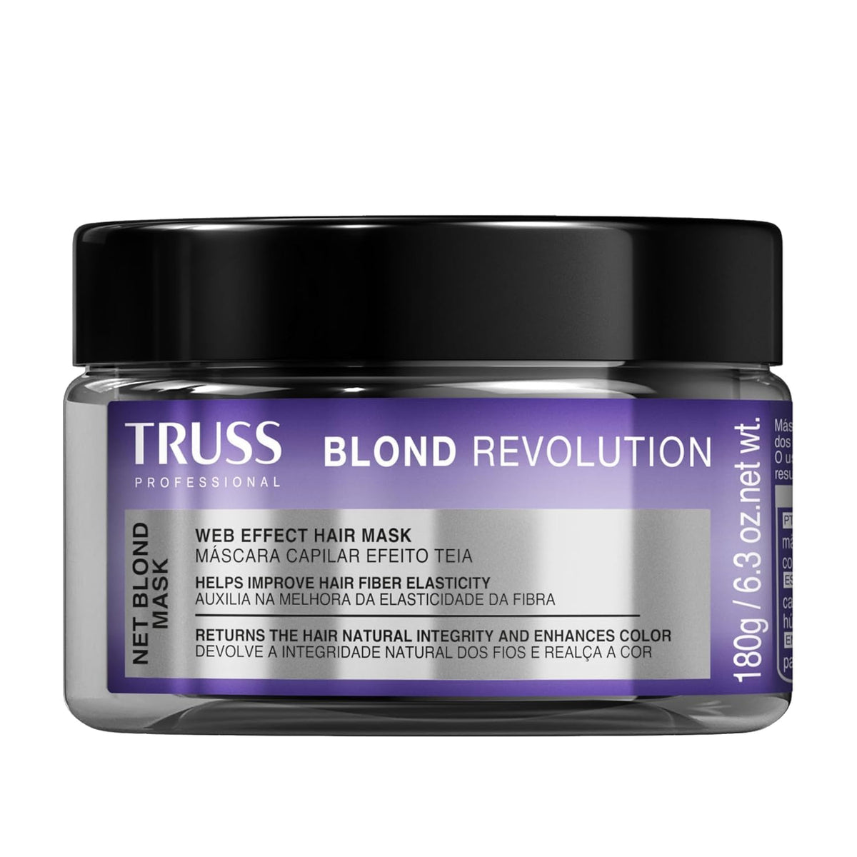 TRUSS Blond Revolution Net Blond Hair Mask, Color-Enhancing Hair Repair Mask
