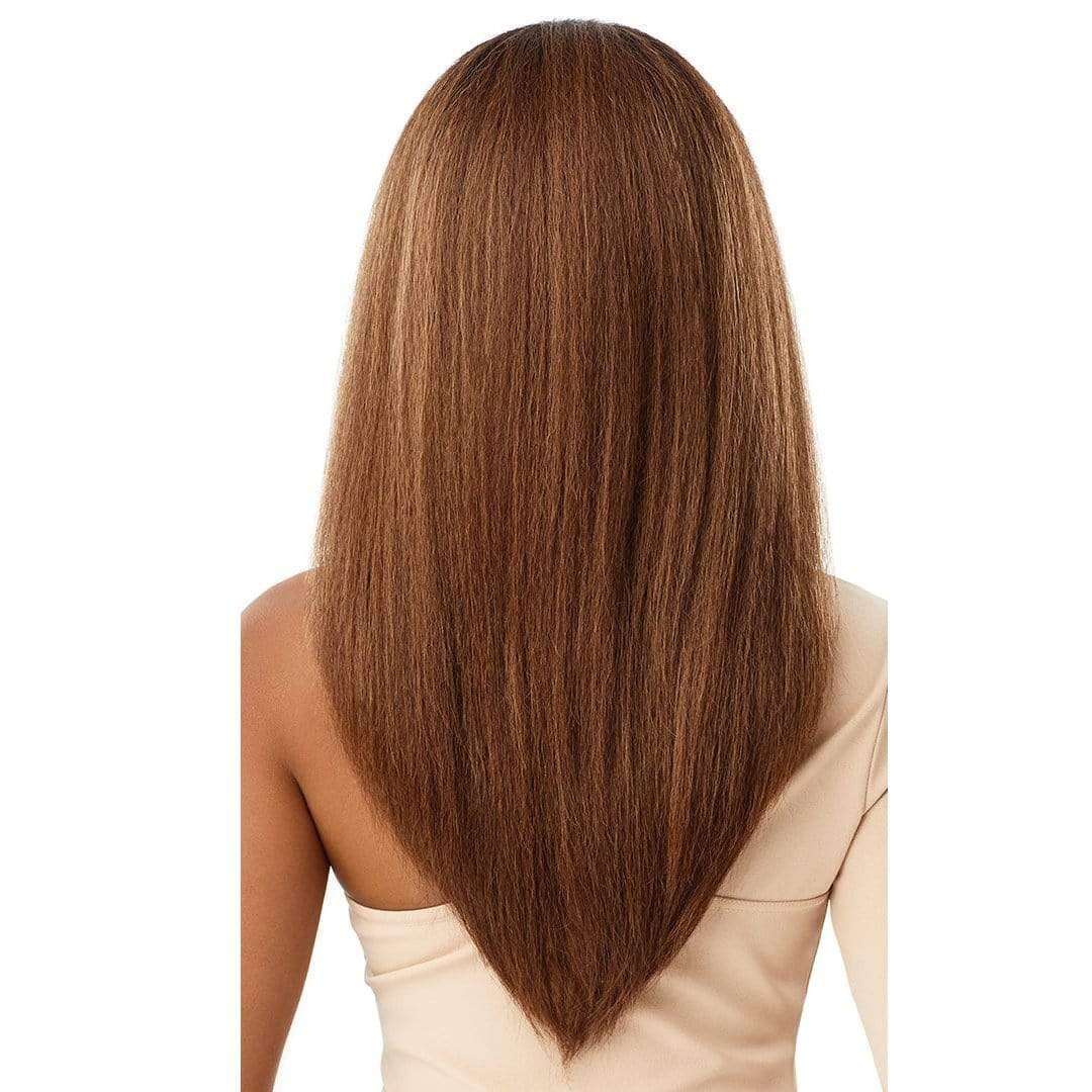 Outre Neesha Soft & Natural Half Wig with Heat-Resistant Fiber