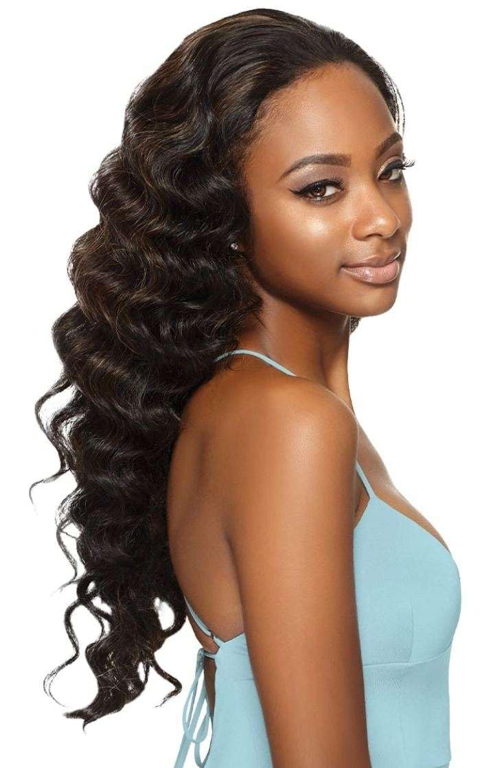 Outre Synthetic Hair Half Wig Quick Weave Ashani