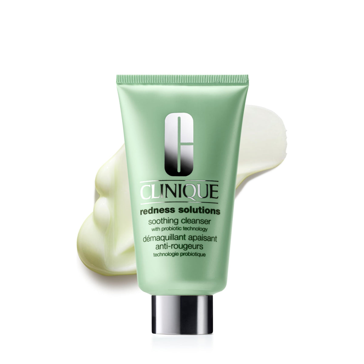 Clinique Redness Solutions Soothing Oil-Free Face Cream Cleanser, 5 Fl Oz