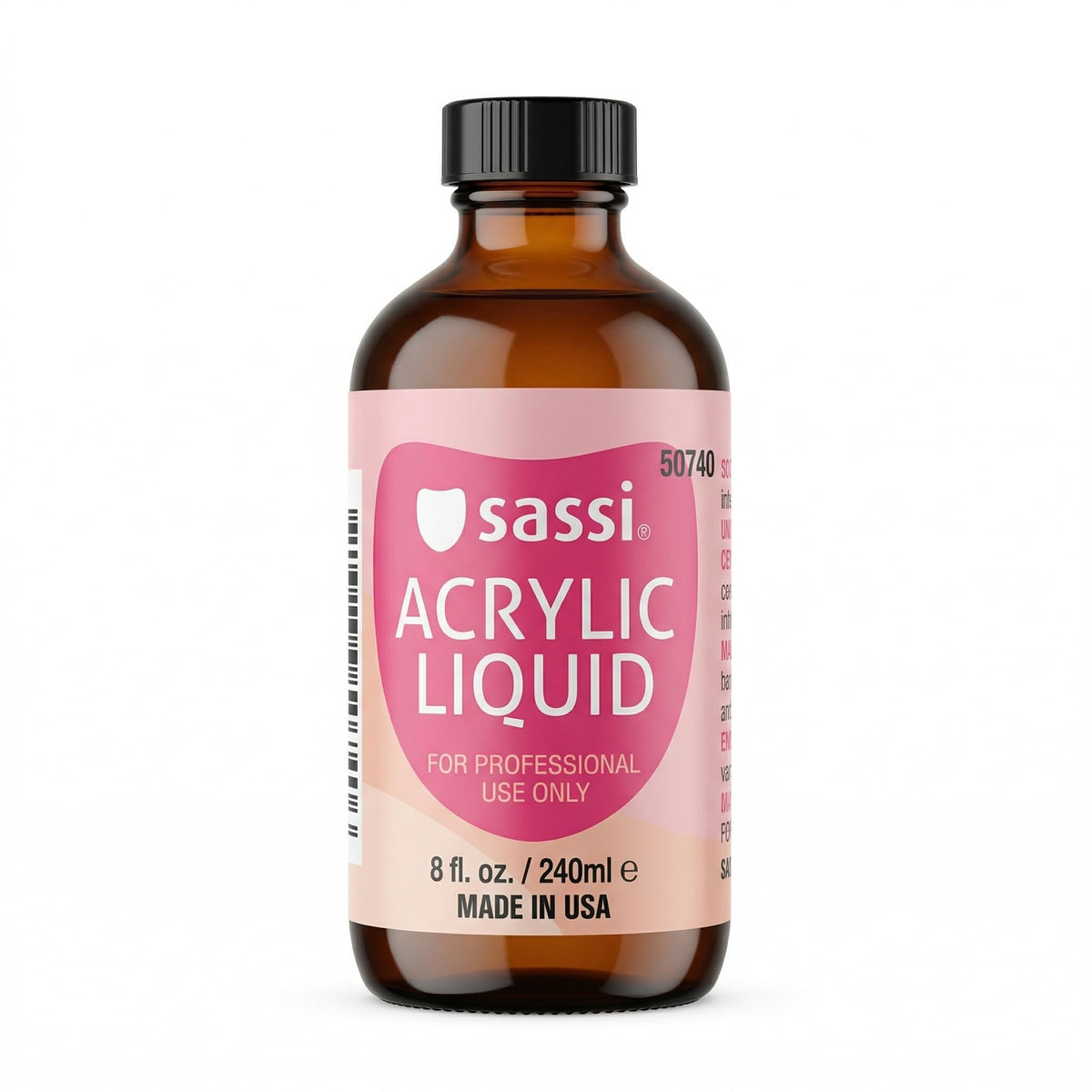 Sassi Acrylic Liquid Monomer EMA Professional Nail System