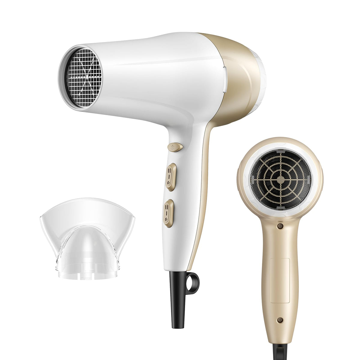 CONFU 1875W Ionic Hair Dryer with Concentrator Nozzle