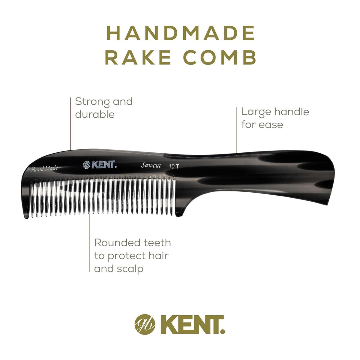 Kent 10T Wide Tooth Detangling Comb