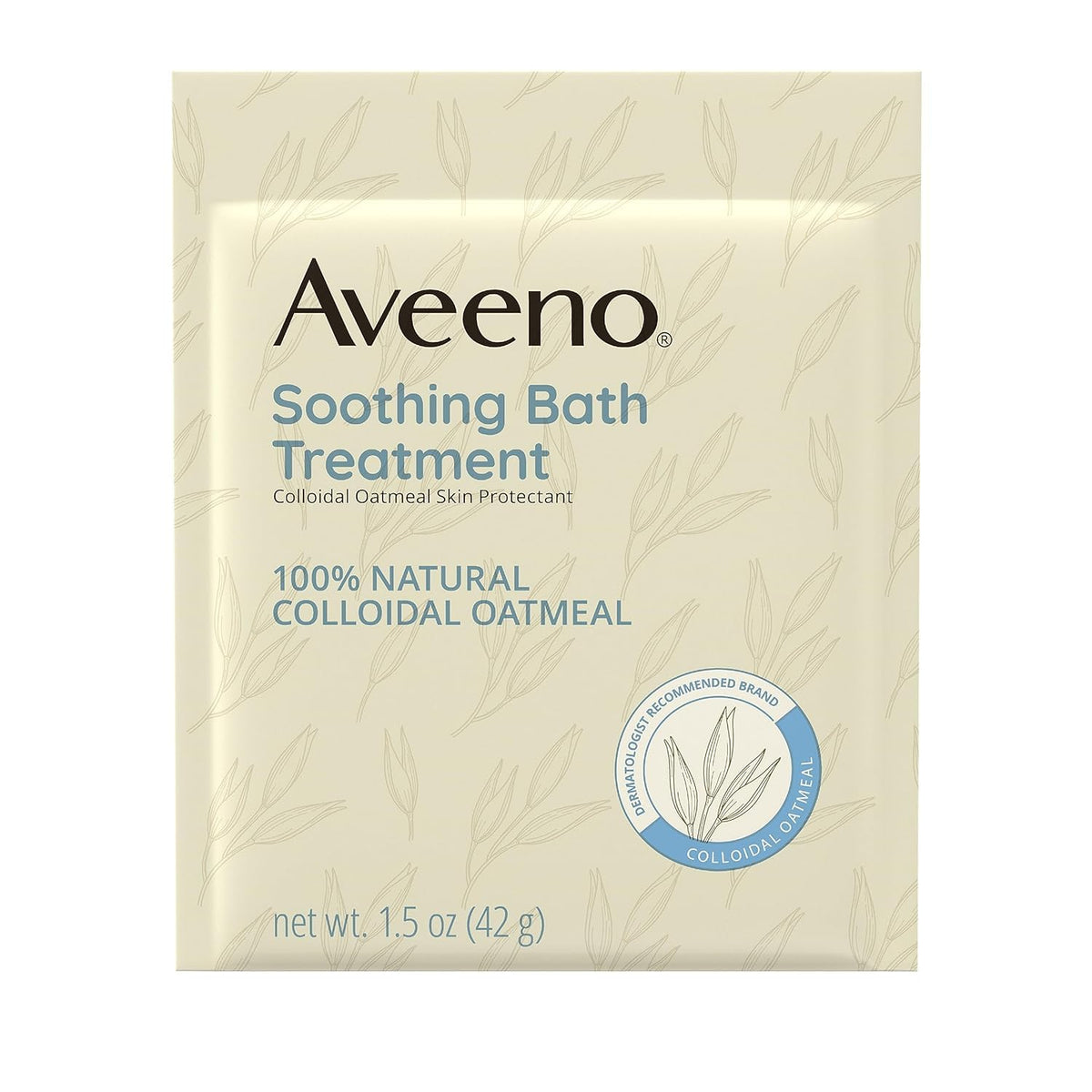 Aveeno Fragrance-Free Colloidal Oatmeal Soothing Bath Treatment