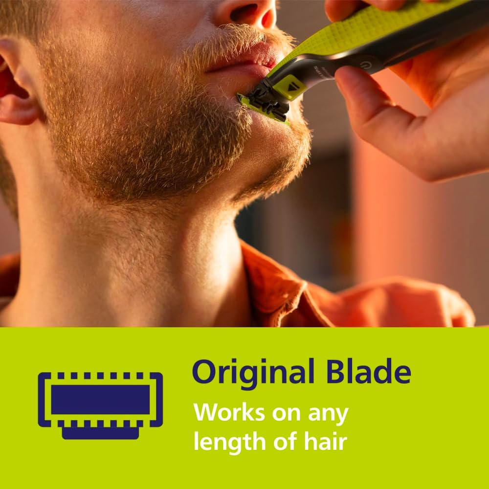 Philips OneBlade QP240/50 Replacement Blades, Pack of 4
