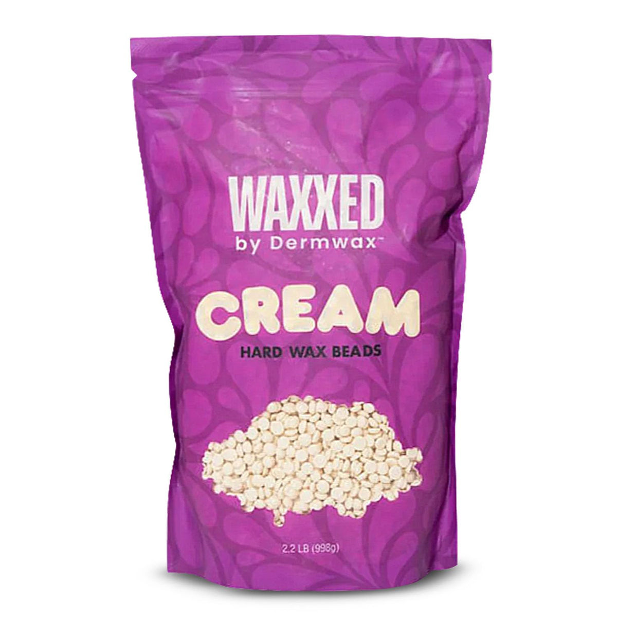 WAXXED Hard Wax Beads for Sensitive Skin, Titanium Dioxide-Infused Hair Removal Wax