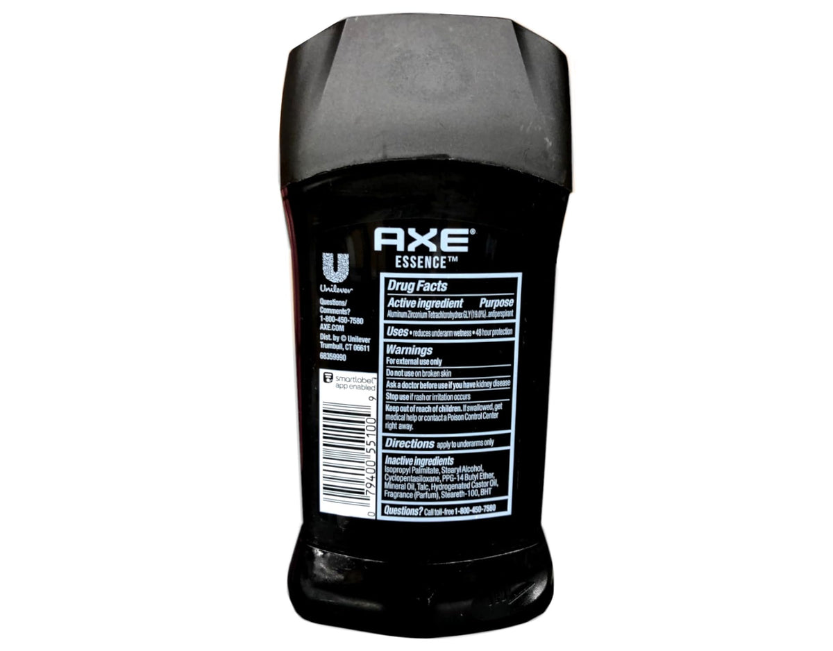 Axe Essence Antiperspirant Deodorant Stick, Cedarwood & Black Pepper, 6 Pack