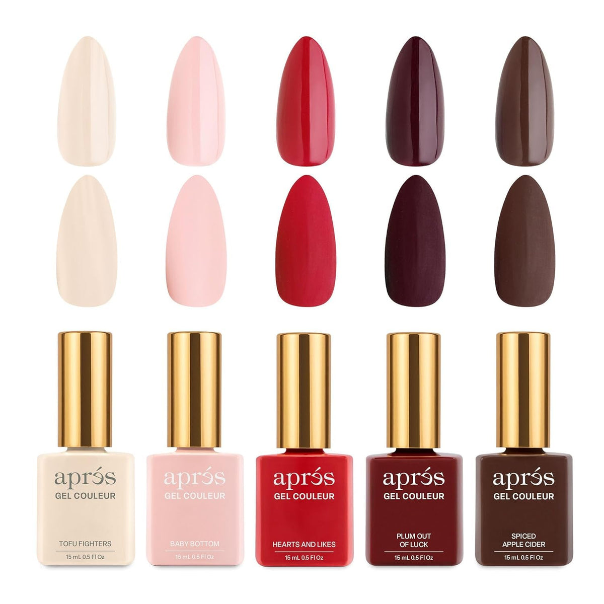 APRÉS Gel Couleur Gel Nail Polish Combo Set