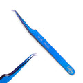 LivBay Lash Blue Magic Curved Volume Lash Extension Tweezers