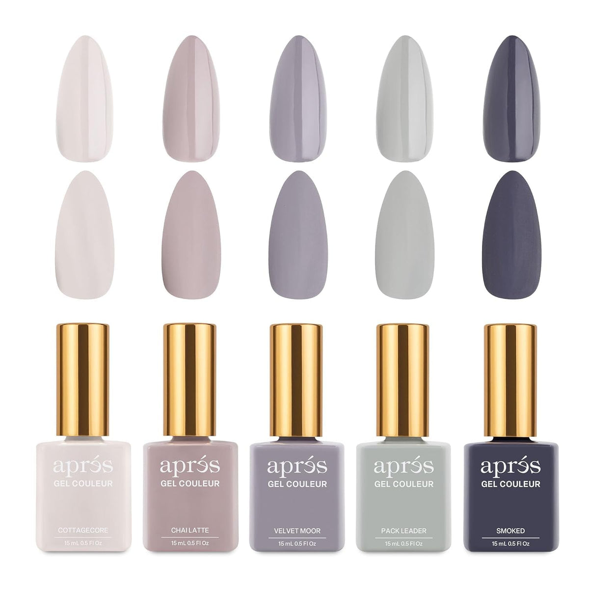 APRÉS Gel Couleur Gel Nail Polish Combo Set