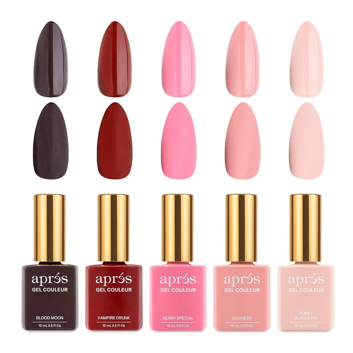APRÉS Gel Couleur Gel Nail Polish Combo Set
