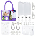 Beach Bag Accessories Set with Clear Insert, Phone Holder and Organizers
