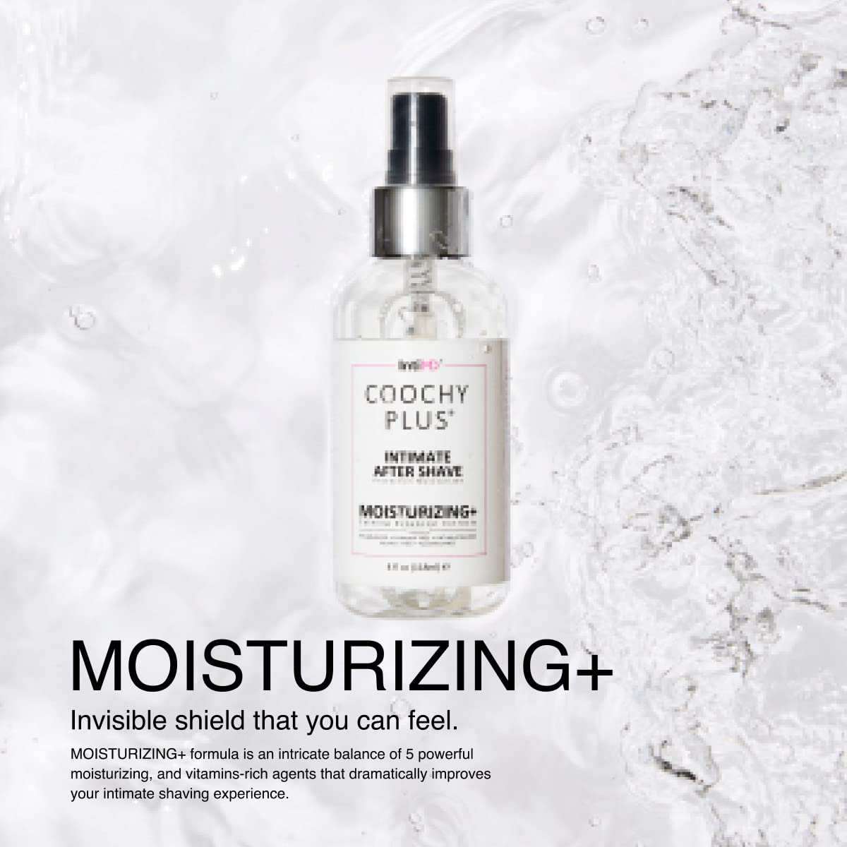 Coochy Plus After Shave Mist for Women, Intimate Razor Bump & Ingrown Care, 2 Pack