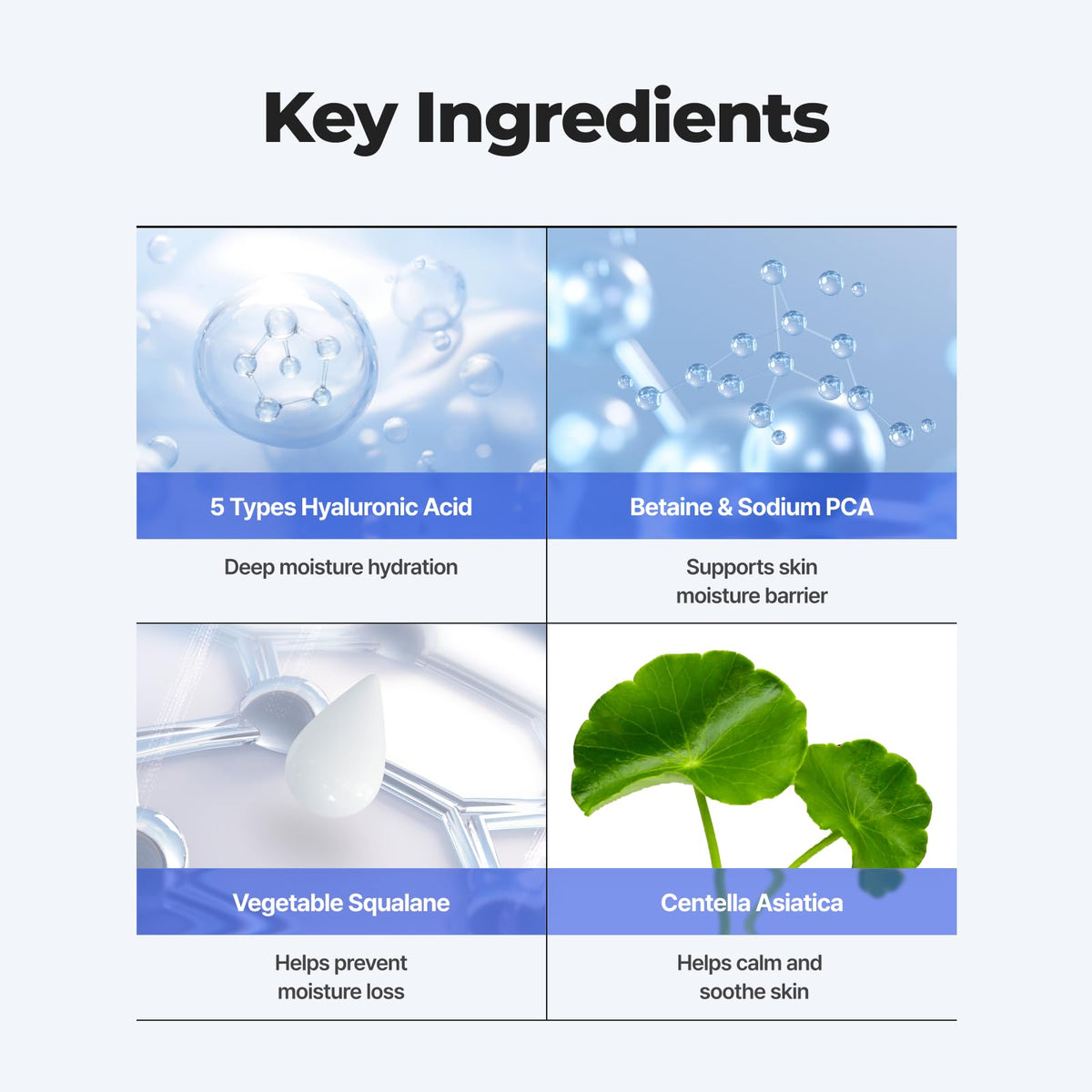 IsNtree Hyaluronic Acid Aqua Gel Cream Moisturizer, 3.38 fl oz