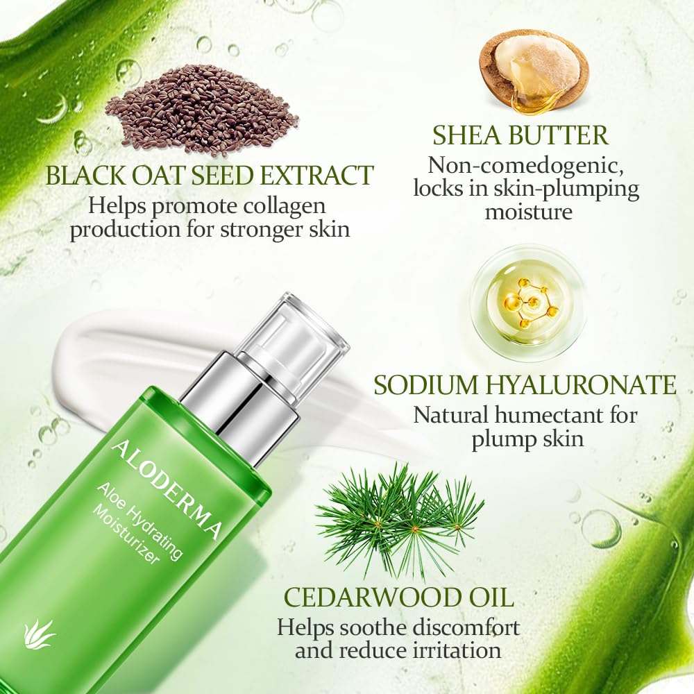 Aloderma Aloe Vera Face Moisturizer