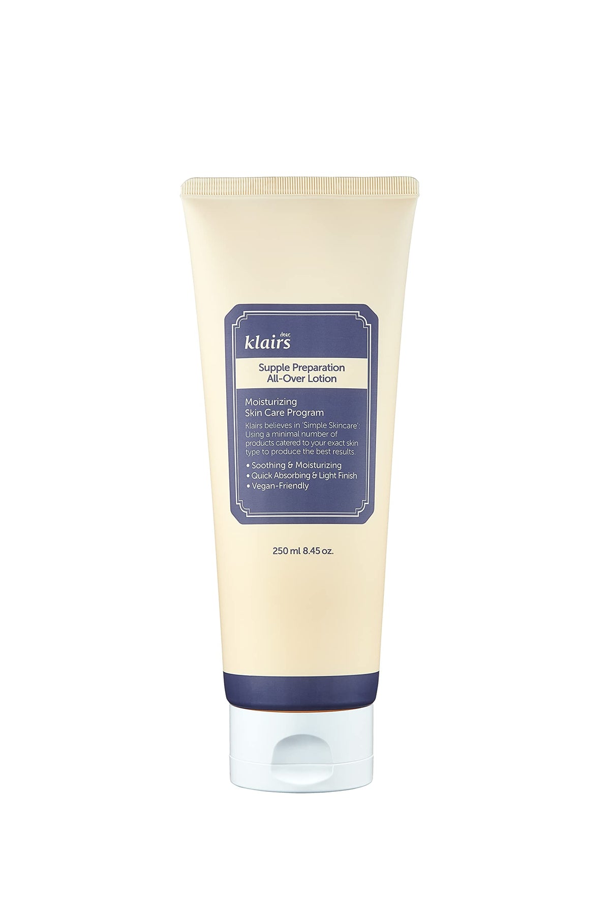 DearKlairs Supple Preparation All-over Lotion, Face & Body Moisturizer