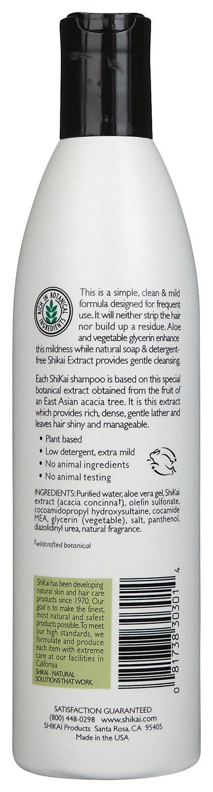 ShiKai Everyday Gentle Cleansing Shampoo with Aloe Vera