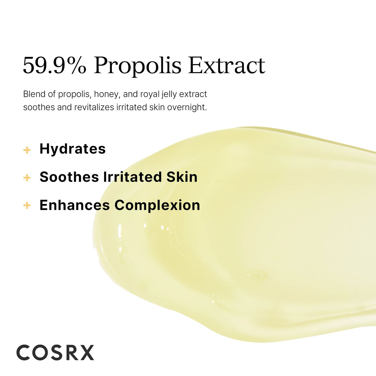 COSRX Propolis Honey Overnight Mask with 87.26% Propolis Extract