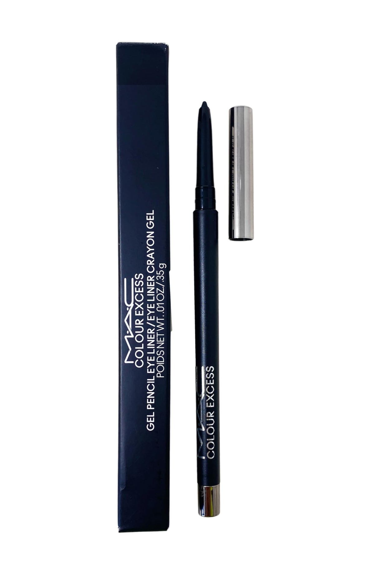 M.A.C Colour Excess Gel Pencil Eye Liner Glide Or Die Carbon Black