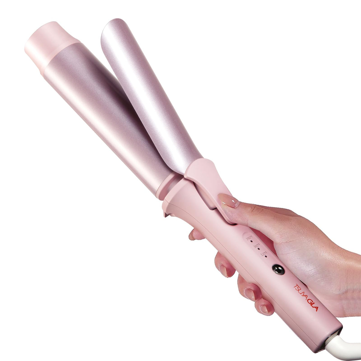 TSUYAGLA 1.6-Inch Ionic Ceramic Hair Curling Wand