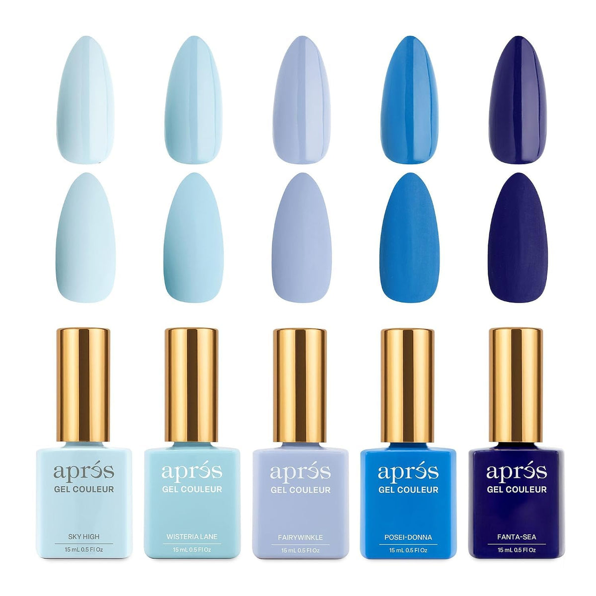 APRÉS Gel Couleur Gel Nail Polish Combo Set