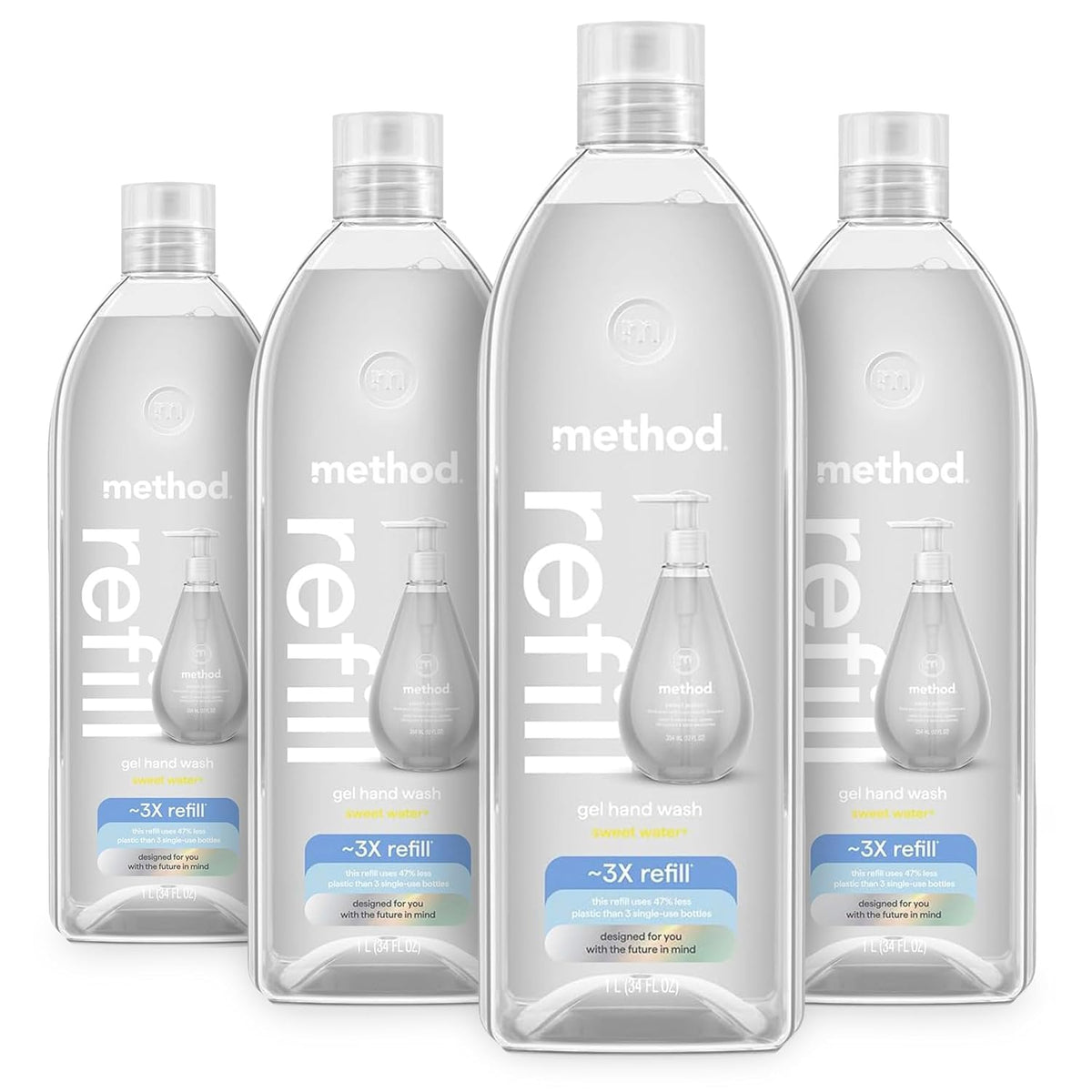 Method Gel Hand Wash Refill, Sweet Water