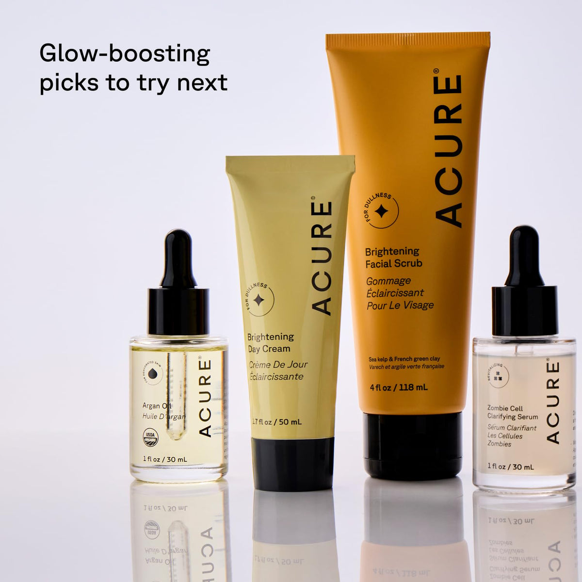 Acure AI Peptide Serum for Face with Niacinamide, Hydrating Anti-Aging Care, 1 fl oz
