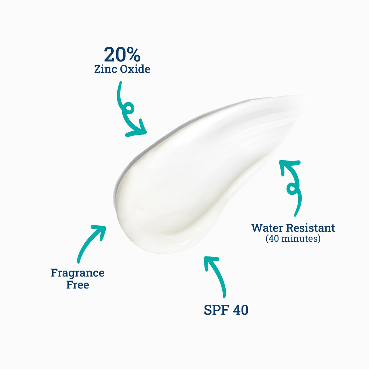COTZ Sensitive Non-Tinted Zinc Oxide Mineral Sunscreen SPF 40, 3.5 oz