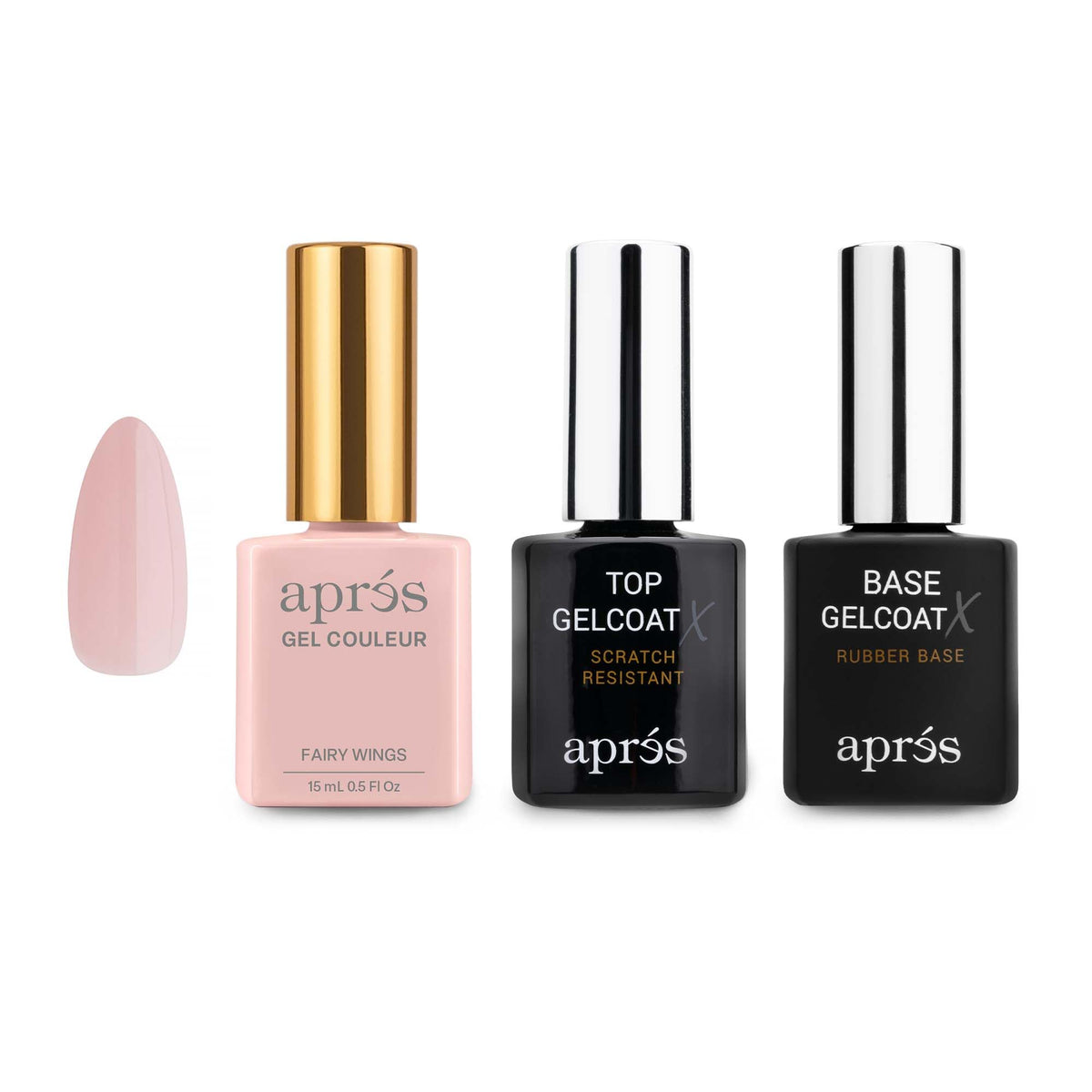 APRÉS Gel Couleur Trio Gel Nail Polish Set