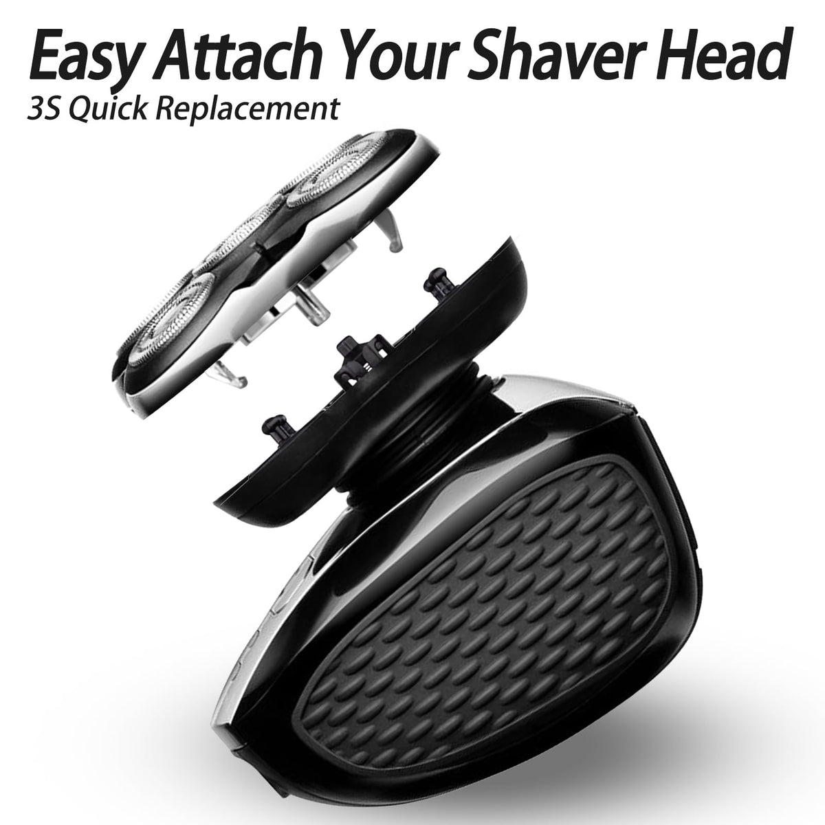 Blade Pro 3-Pack Replacement Heads for Remington Balder Pro XR7000 Series