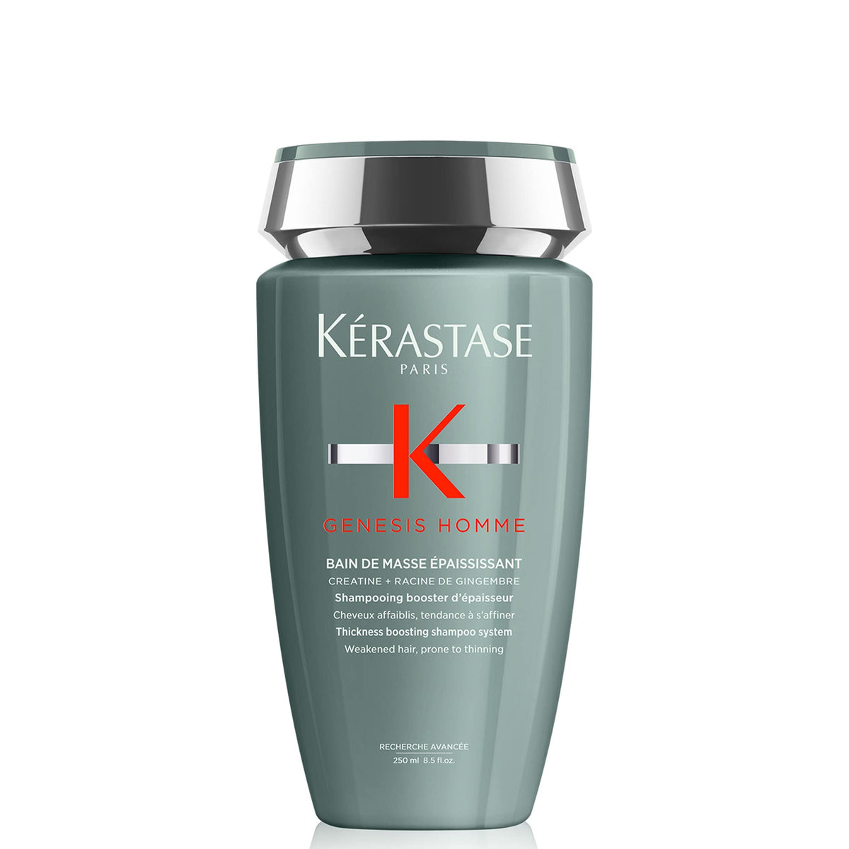 Kerastase Genesis Homme Bain De Masse Thickening Shampoo for Men, 8.5 Fl Oz
