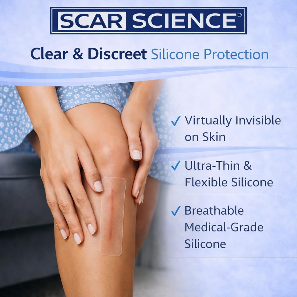 ScarScience Medical-Grade Silicone Scar Sheets
