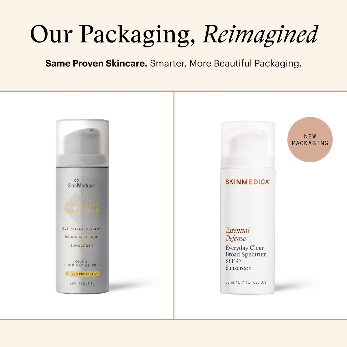 SkinMedica Essential Defense Broad Spectrum Facial Sunscreen SPF 47