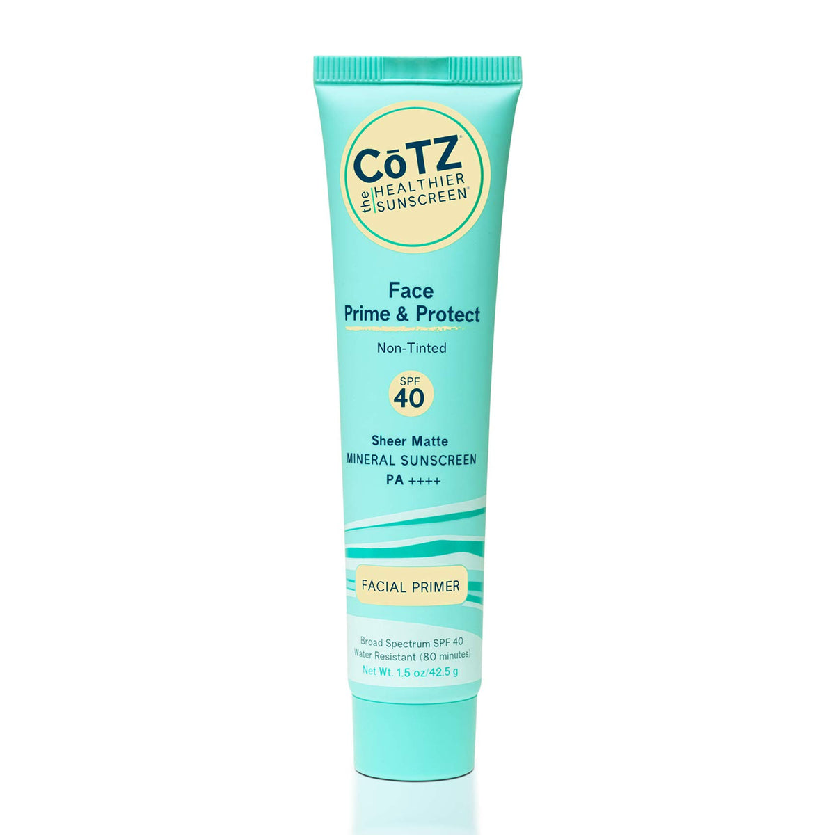 COTZ Face Prime & Protect Non-Tinted Mineral Sunscreen SPF 40