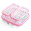 Clear Hard Shell Zipper Organizer Pouch