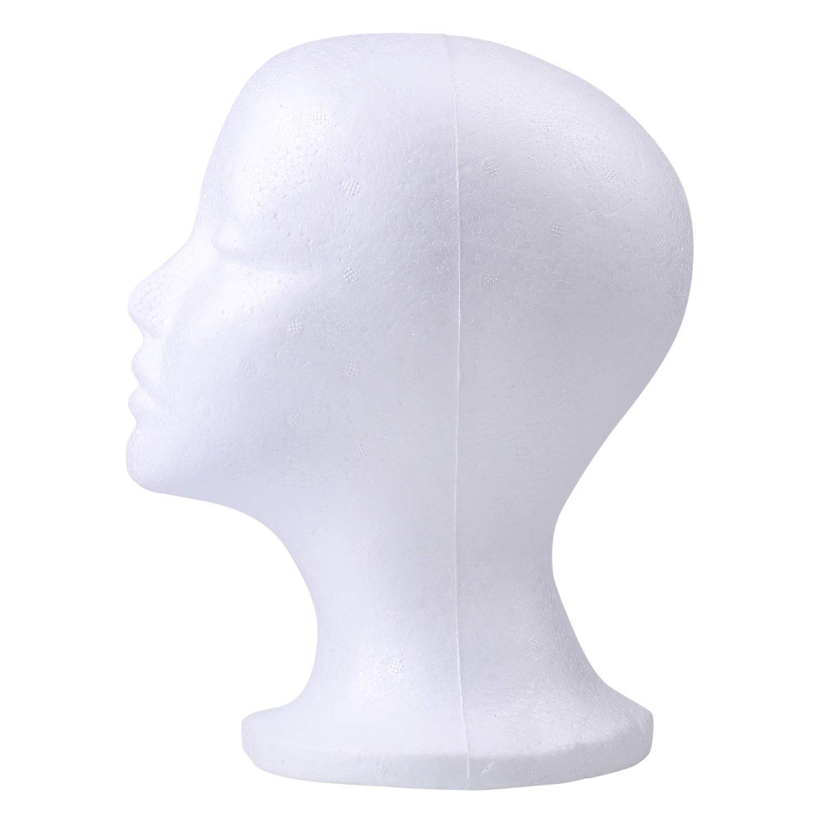 Foraineam Foam Mannequin Wig Heads, 3-Piece Female Display Stands