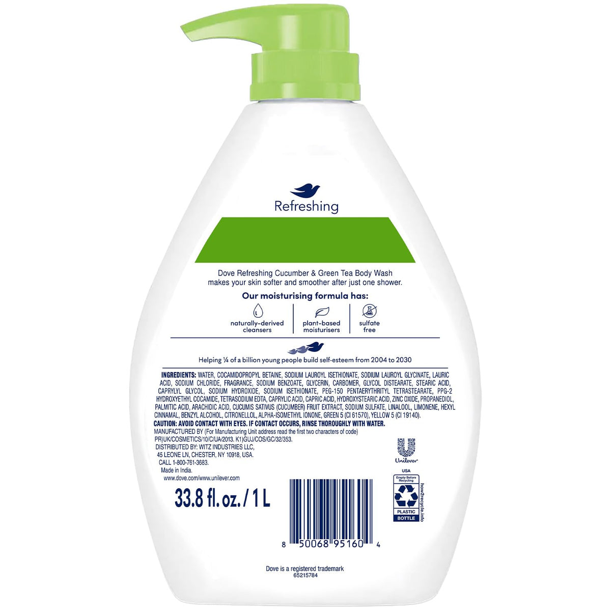 Dove Green Tea Moisturizing Body Wash