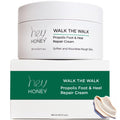 Hey Honey Walk the Walk Propolis Foot & Heel Cream, 5 oz