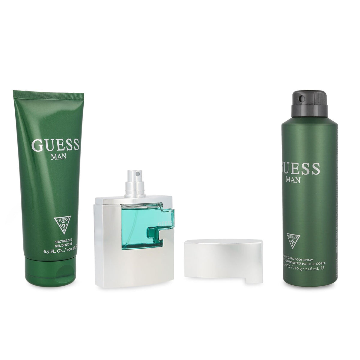 GUESS Man Eau de Toilette 3-Piece Fragrance Gift Set
