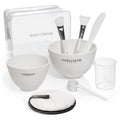 Fasplendor Face Mask Mixing Bowl Set with Brushes, Tools and Makeup Bag