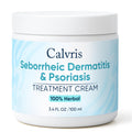 Calvris Scalp & Beard Relief Cream with Botanical Extracts, 3.4 Fl Oz