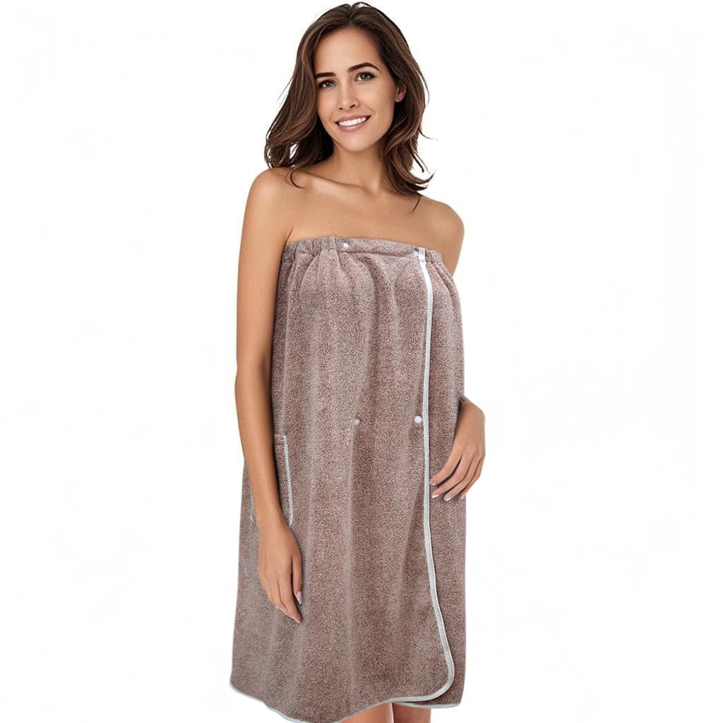 SINLAND Women's Microfiber Bath Wrap Body Towel