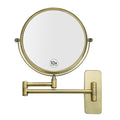 GURUN Dual-Sided Wall Mount Makeup Mirror with 1x and 10x Magnification