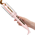 ZAVAREA Automatic Rotating Curling Iron with Ceramic Barrel
