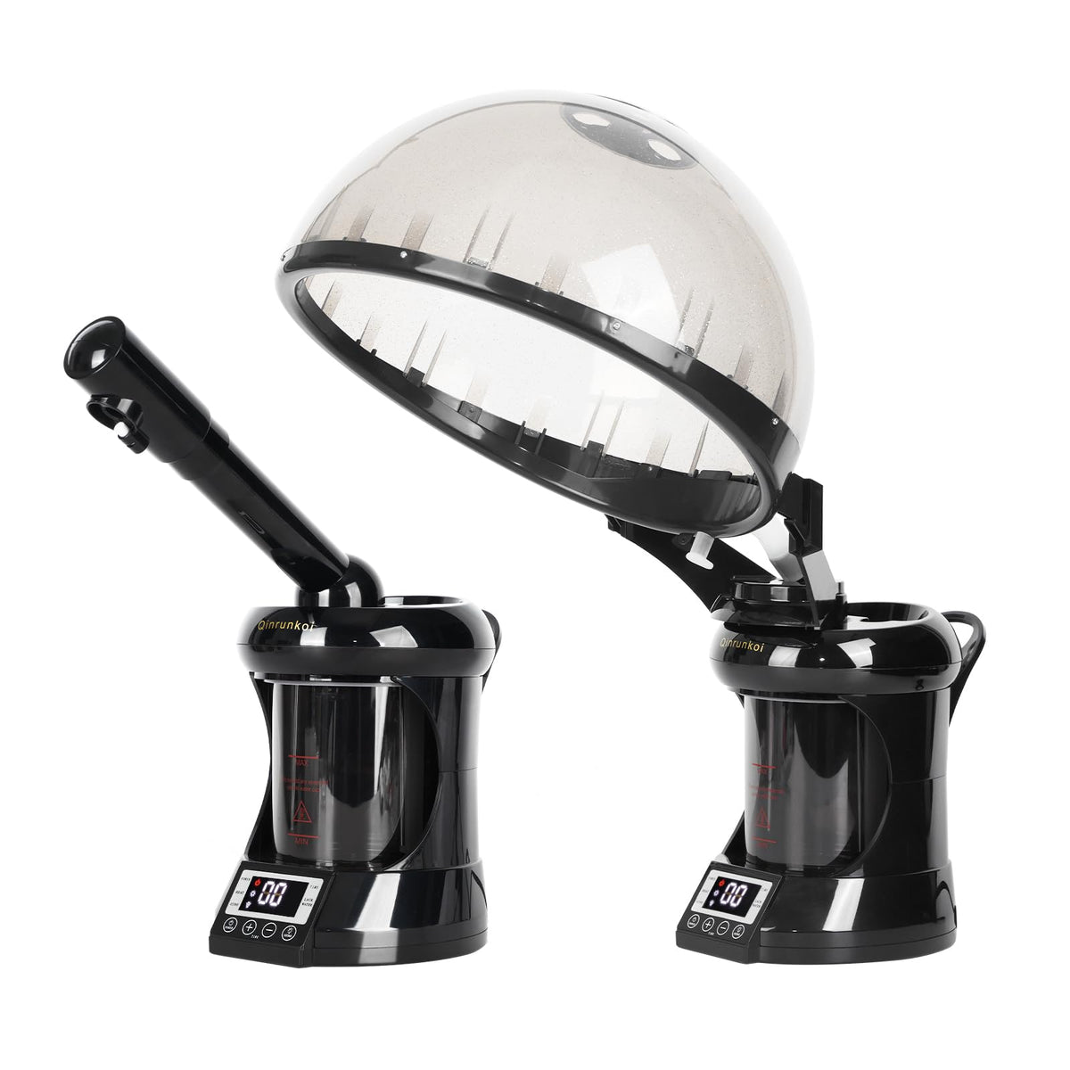 2-in-1 Hair and Facial Steamer with Nano Ionic Mist