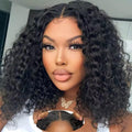 Srakuw Glueless Human Hair Wigs for Black Women Curly Style