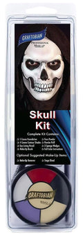 Graftobian Skull Makeup Kit for Costumes, Cosplay and Halloween
