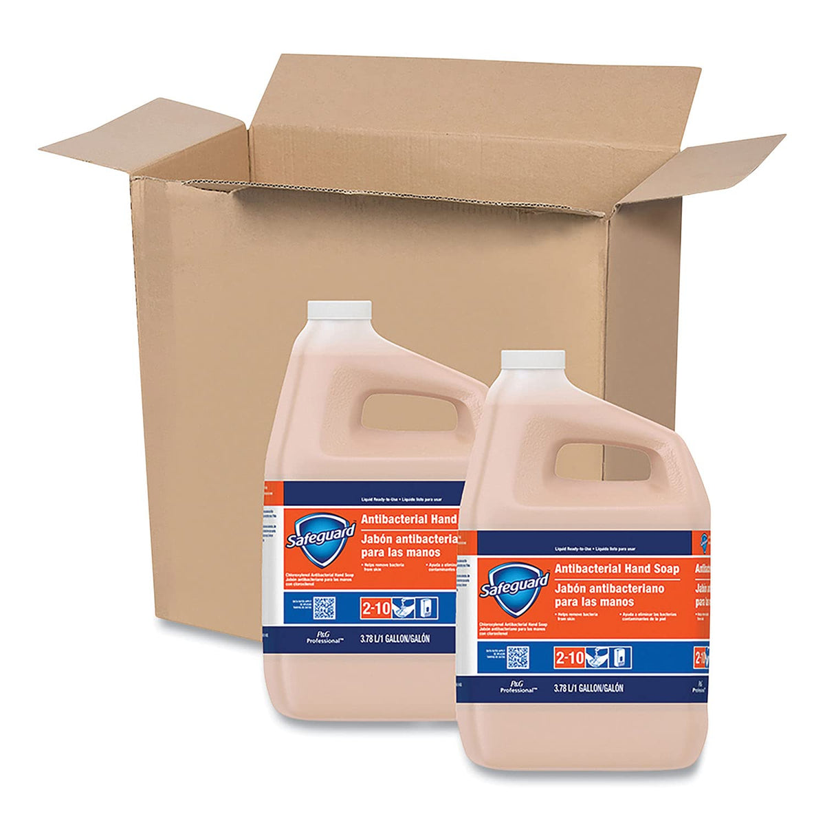 Safeguard 02699 Antibacterial Liquid Hand Soap, 1 Gallon, Case of 2