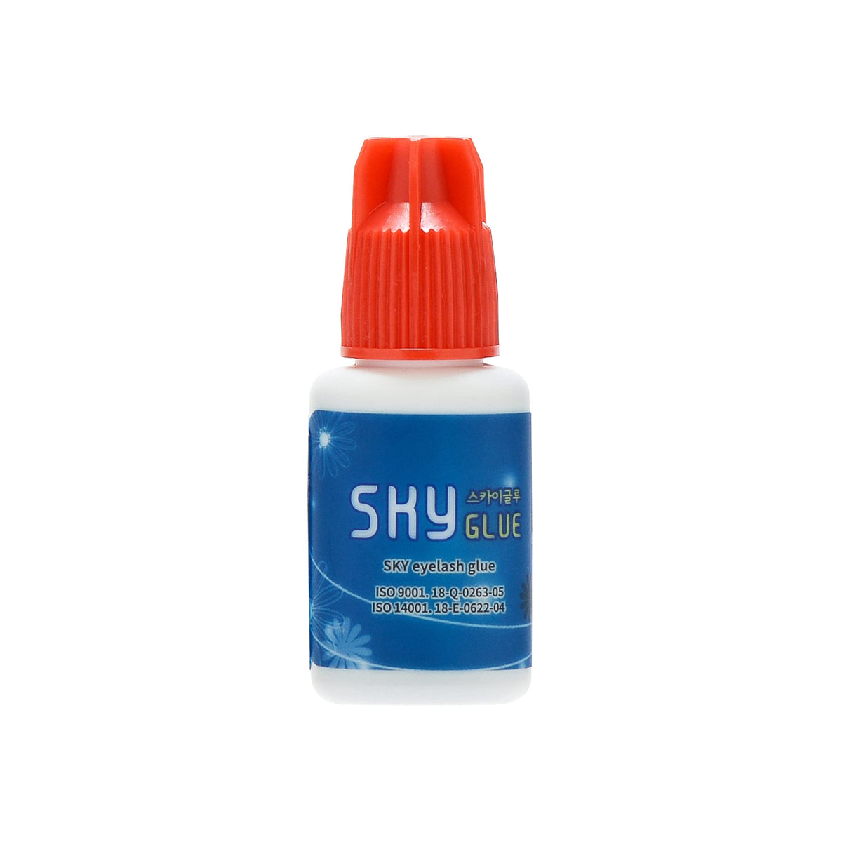Sky Glue S+ Professional Black Eyelash Extension Adhesive, Two-Bottle Pack