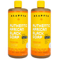 Alaffia Authentic African Black Soap Liquid Cleanser, 32 fl oz
